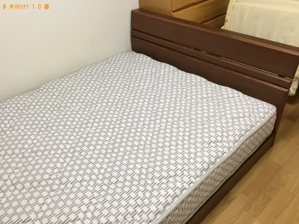 【神戸市中央区】ダブルベッド１点の処分　お客様の声