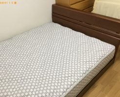 【神戸市中央区】ダブルベッド１点の処分　お客様の声