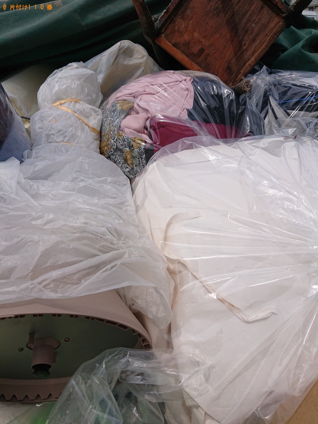 【吉川市】衣装部屋の収納・衣類の回収・処分 お客様の声