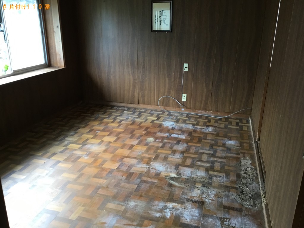 【北本市】2t1台分の出張不用品回収・処分ご依頼 お客様の声