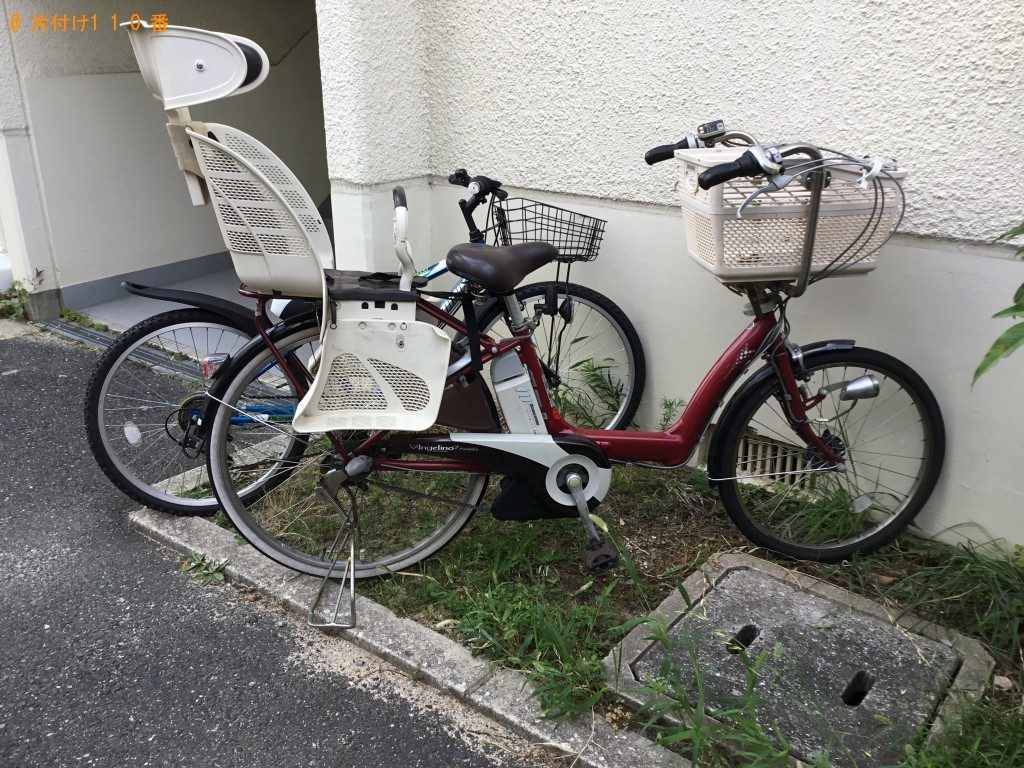 【神戸市東灘区】自転車と家庭ごみの回収・処分　お客様の声