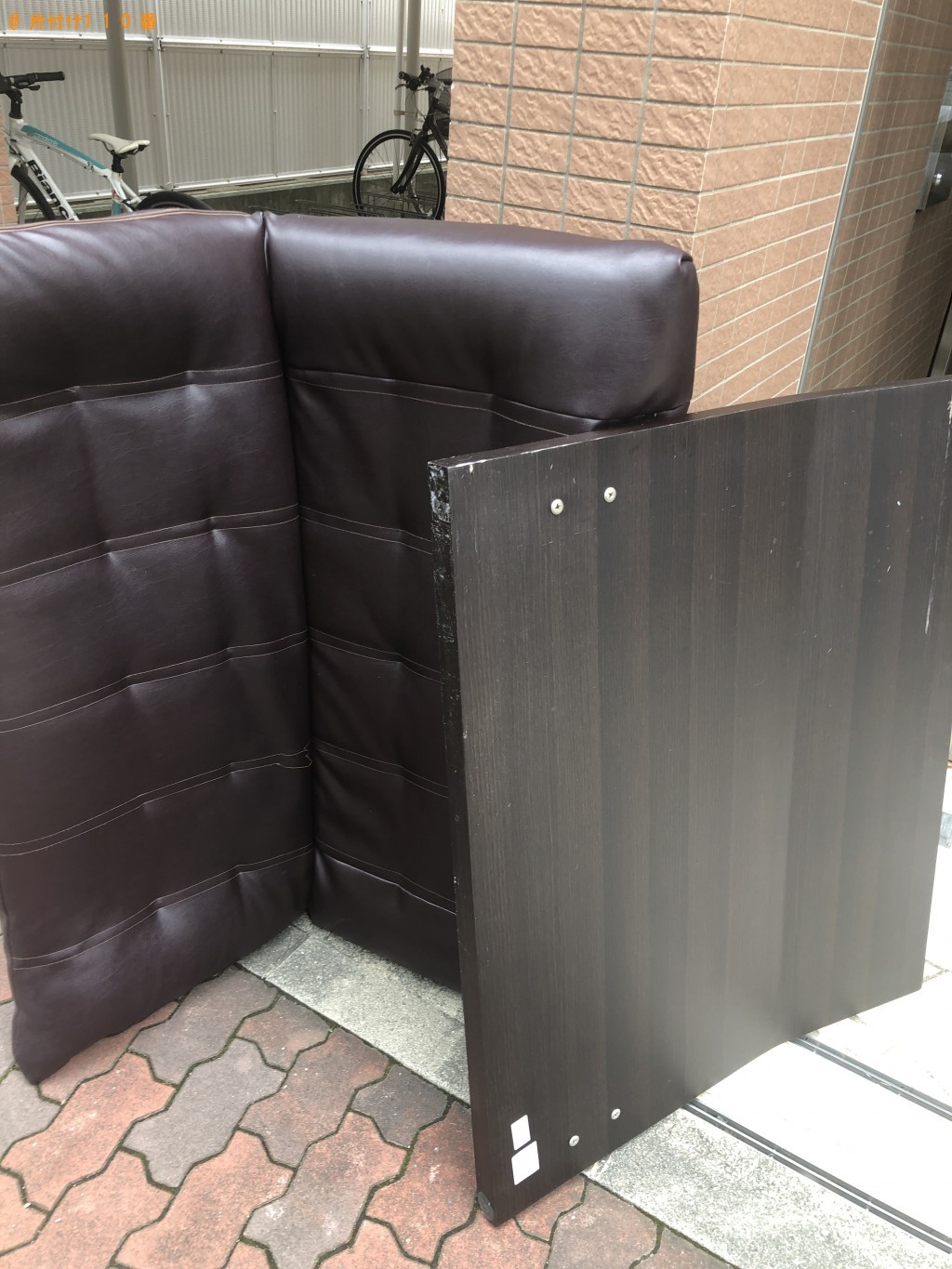 【神戸市中央区】シングルベッドとソファーの回収・処分　お客様の声