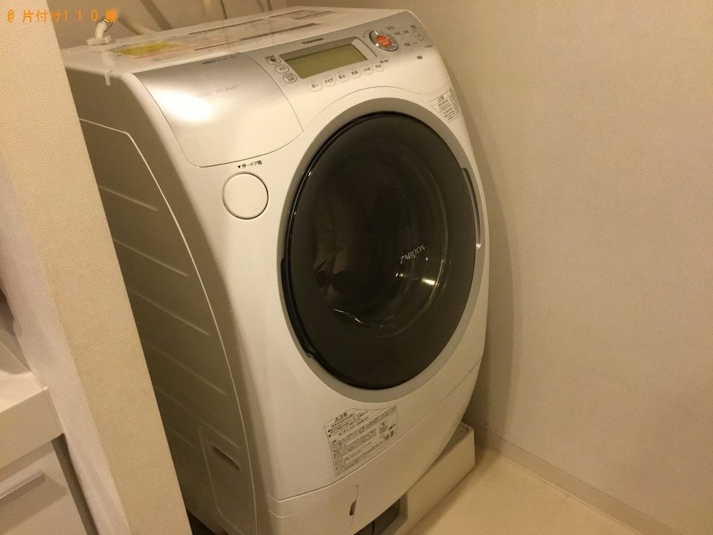 【神戸市中央区】ドラム式洗濯機1点の回収・処分　お客様の声
