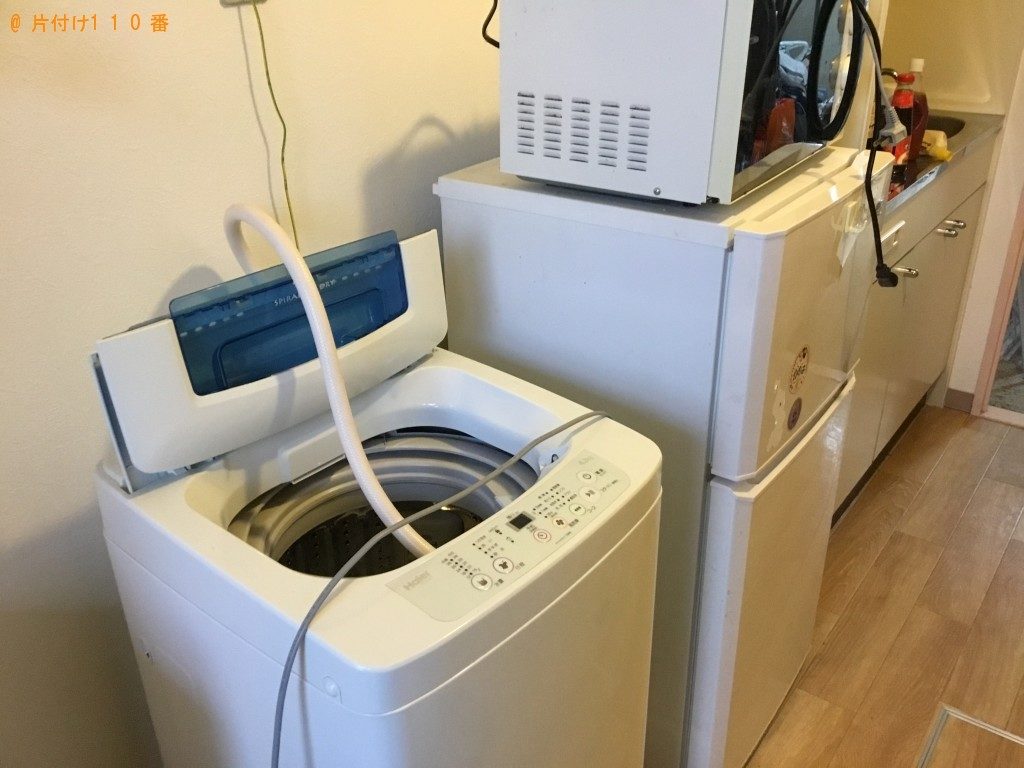 【八潮市】洗濯機、冷蔵庫、シングルベッド等の回収・処分 お客様の声