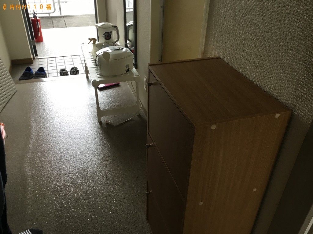 【神戸市中央区】ベッド、小型家電など回収処分ご依頼　お客様の声
