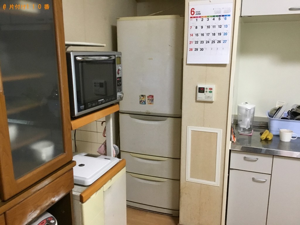 【神戸市長田区】冷蔵庫、テレビ、シングルベッド、自転車等の回収
