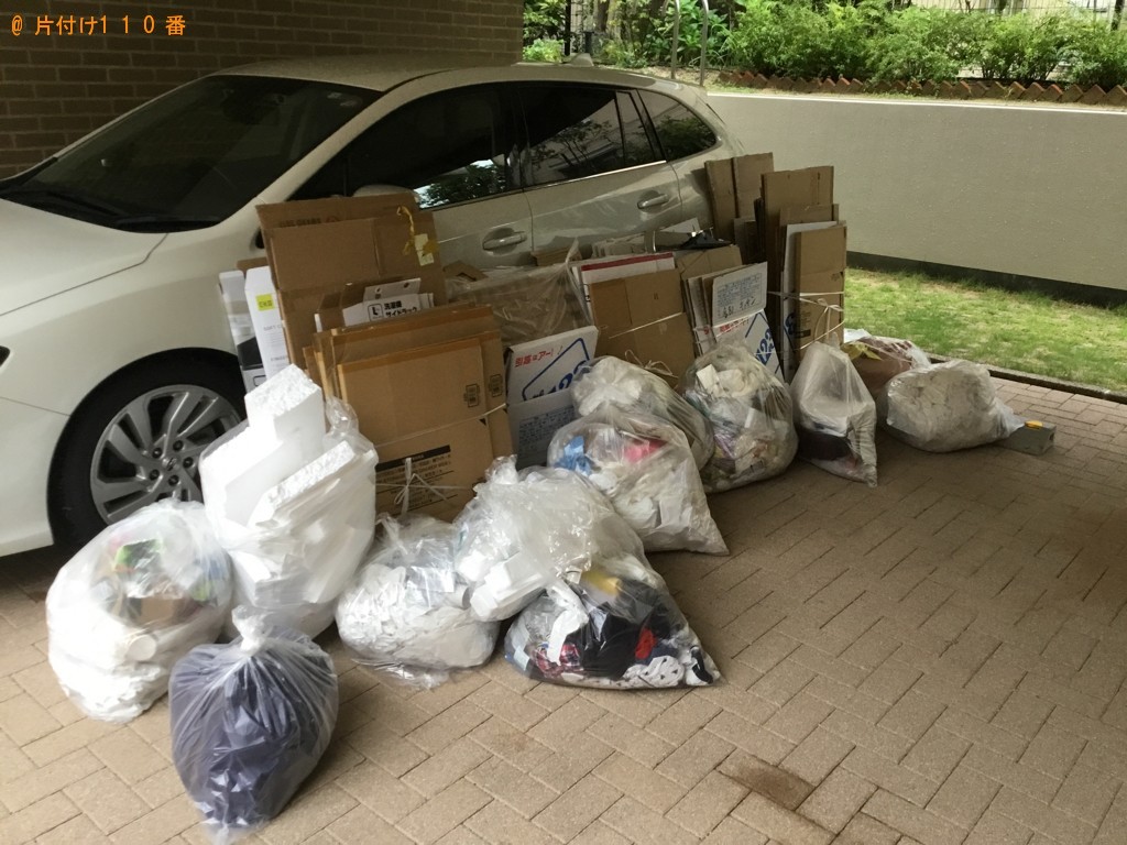 【伊丹市】一般ごみ、ダンボール、衣類の回収・処分ご依頼