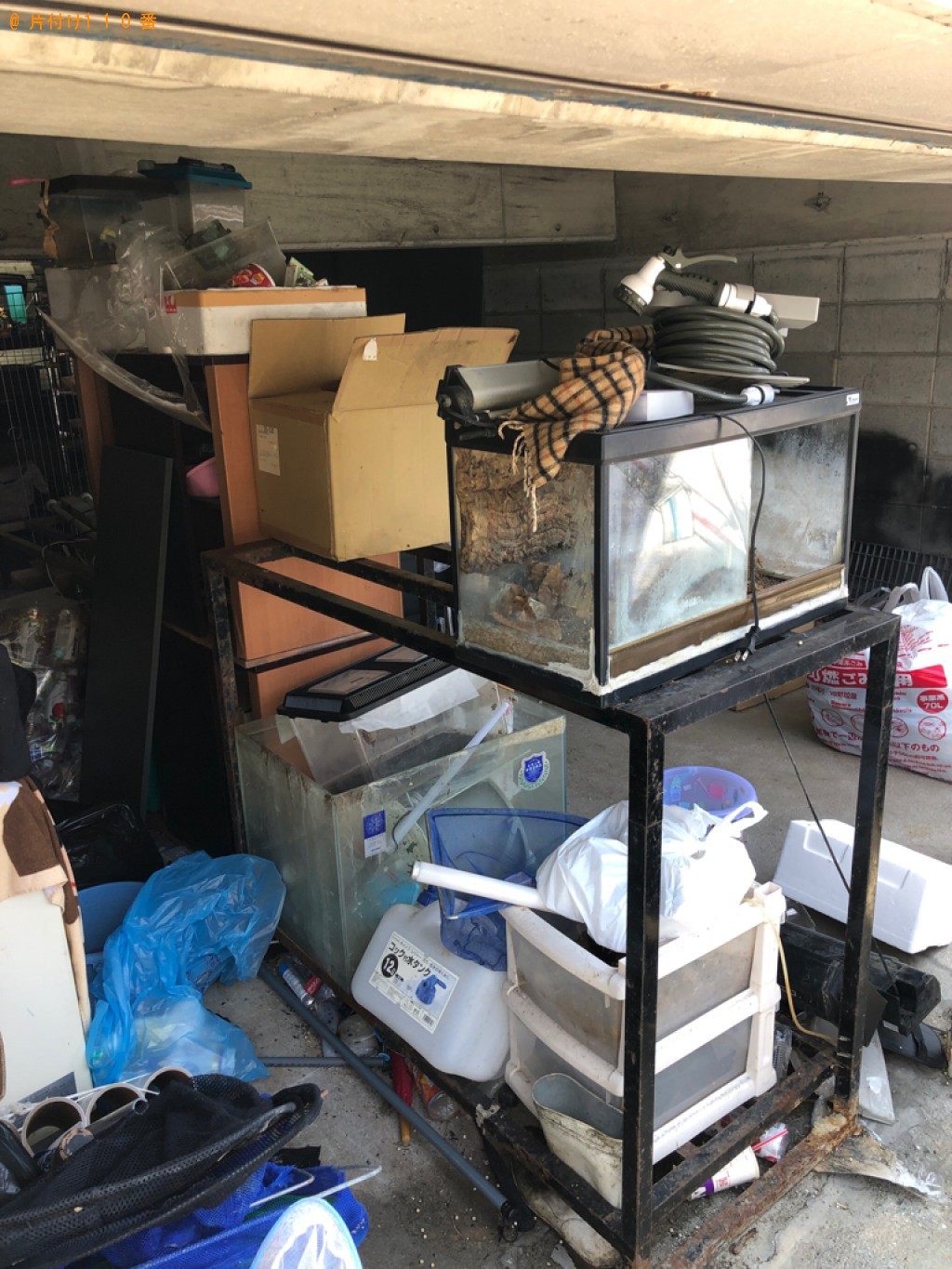 【丹波市】2tトラック1台程度の出張不用品回収・処分ご依頼