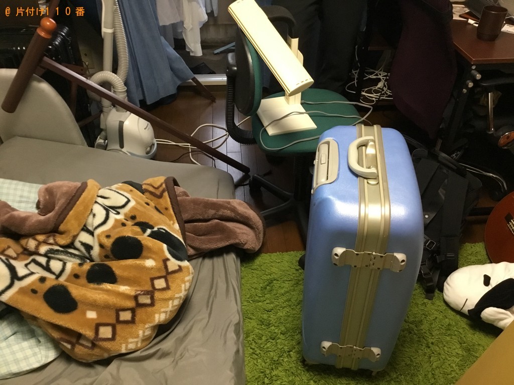 【高砂市】スタンドミラー、シングルベッド、椅子等の回収