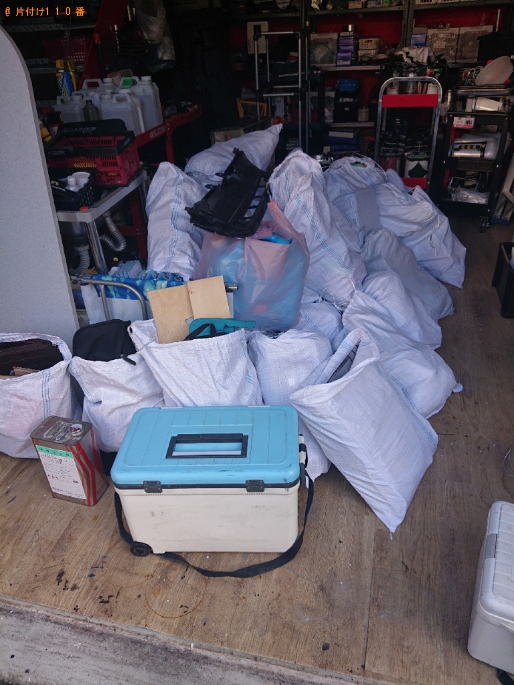 【丹波市】軽トラック1台程度の出張不用品回収・処分ご依頼