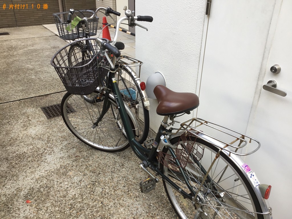 【尼崎市大西町】自転車の回収・処分ご依頼　お客様の声