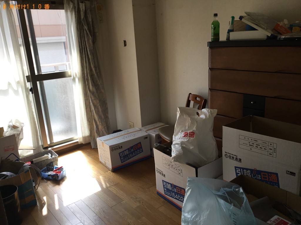 【明石市】ロフトベッド、学習机、椅子、一般ごみ等の回収・処分