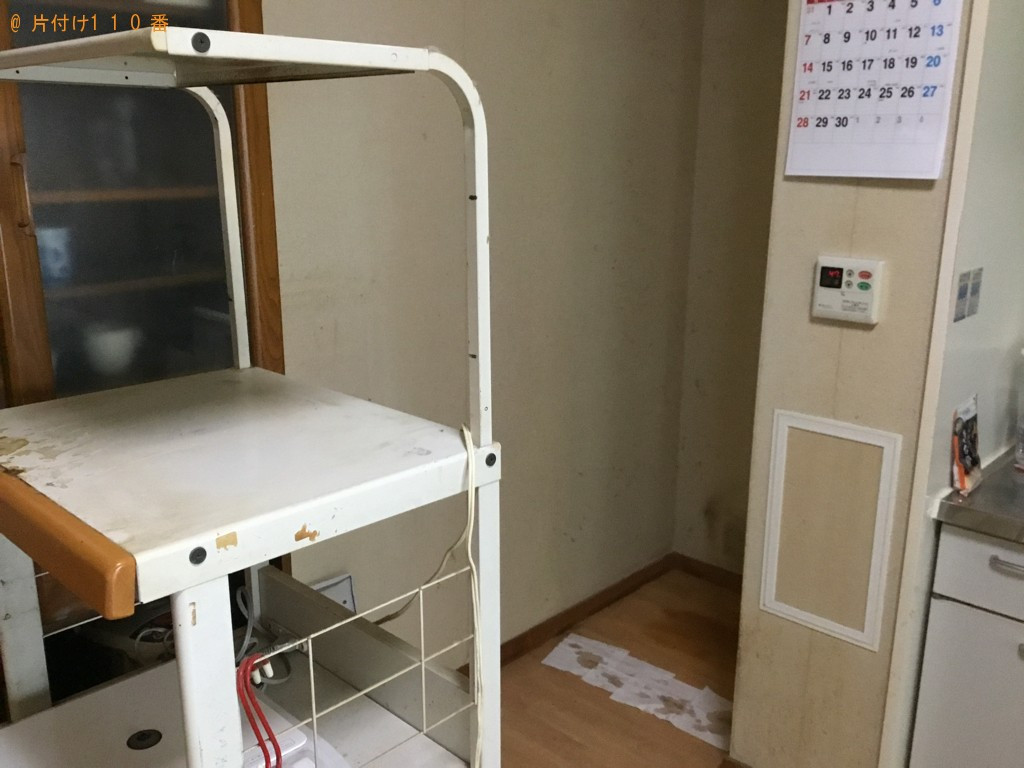 【神戸市長田区】シングルベッド、冷蔵庫、テレビ、自転車等の回収
