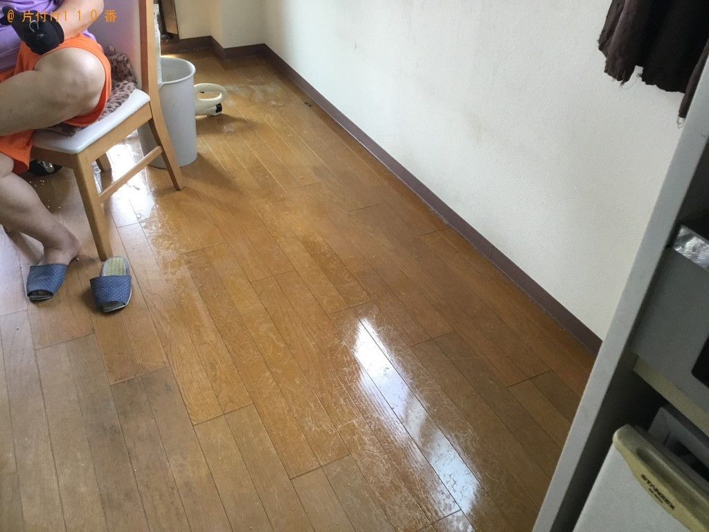 【尼崎市】マットレス付きシングルベッド、キャットタワー等の回収