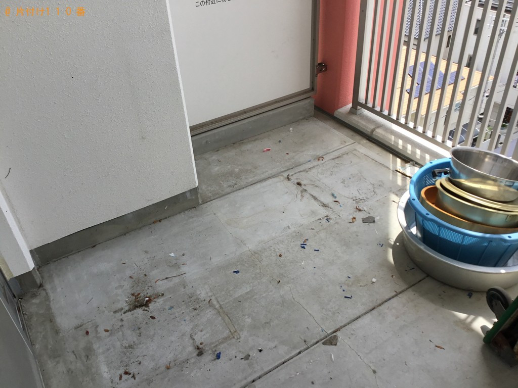 【尼崎市水堂町】カラーボックス、テレビ、棚等の回収・処分ご依頼