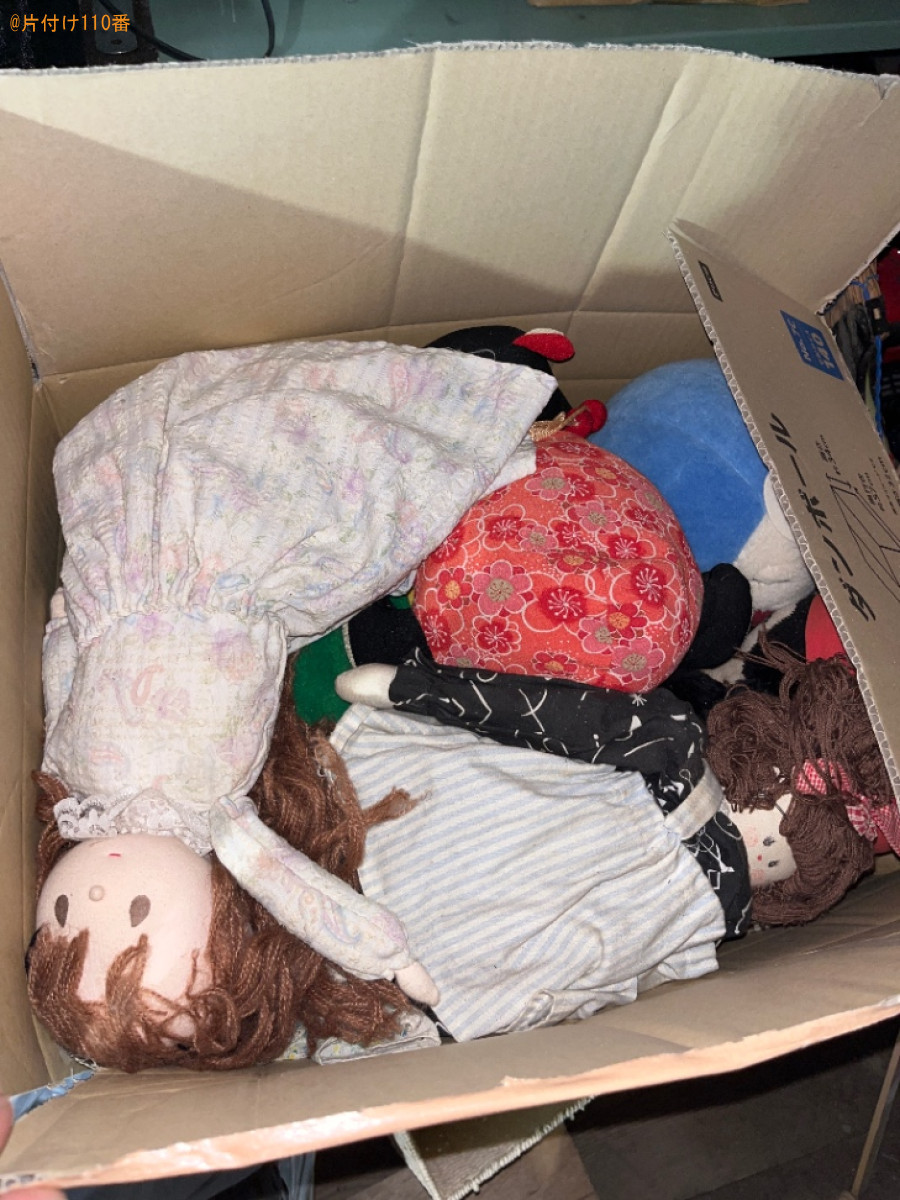 人形、ぬいぐるみの回収・処分ご依頼　お客様の声